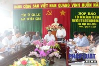 Buổi họp báo liên quan đến kết luận kiểm toán tại Sở Y tế và các đơn vị trực thuộc chiều 20-3 - Ảnh: Đình Văn