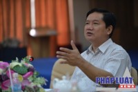 Ông Đinh La Thăng, Bí thư Thành ủy TP.HCM. Ảnh: Phạm Hải