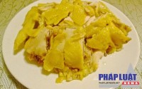Ngày nghỉ trổ tài làm gà hấp mỡ hành tuyệt ngon đãi cả nhà