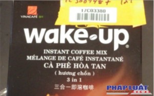 Sản phẩm cà phê hoà tan Wake - up của Vinacafé bị Mỹ thu hồi - Nguồn: FDA.