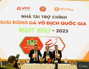 VPF công bố nhà tài trợ V- League 2023