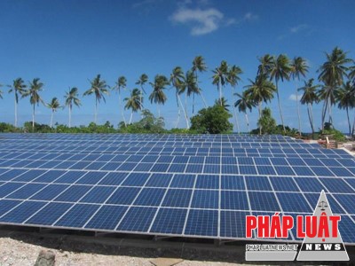 Bình Định sắp có Nhà máy điện năng lượng mặt trời công suất thiết kế 300MW. Ảnh minh họa.