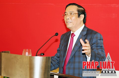 Phó trưởng ban thường trực Ban Tổ chức TƯ Nguyễn Thanh Bình. Ảnh: Báo Quảng Ninh