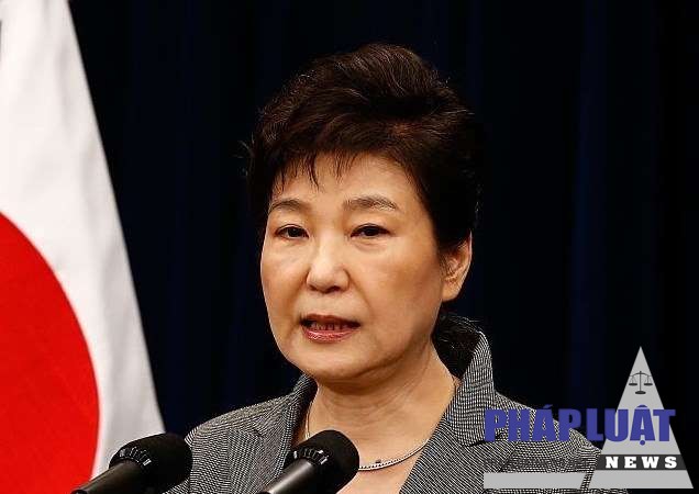 Tổng thống bị phế truất của Hàn Quốc Park Geun-hye.