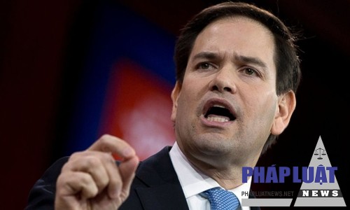 Thượng nghị sĩ đảng Cộng hòa bang Florida Marco Rubio. Ảnh: AP.