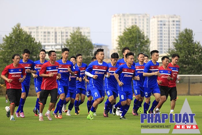 ĐT Việt Nam rộng cửa giành vé dự VCK Asian Cup 2019. Ảnh: SN