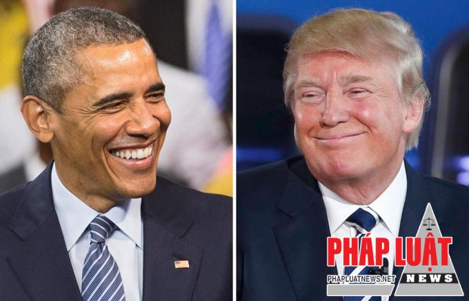 Cựu Tổng thống Obama và Tổng thống Donald Trump. (Ảnh: CNN)