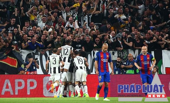 Barca thua đậm Juve