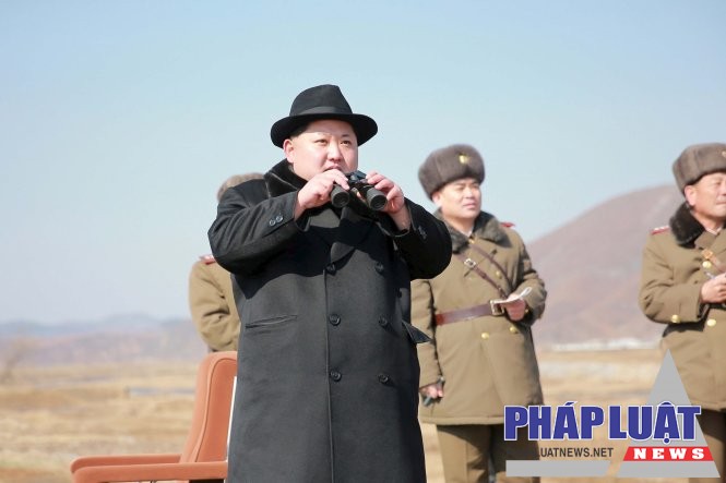 Nhà lãnh đạo CHDCND Triều Tiên Kim Jong Un  - Ảnh: Reuters