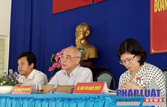 Ông Đinh La Thăng vắng mặt tại buổi tiếp xúc cử tri TP.HCM
