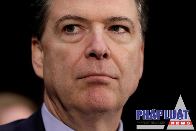 Cựu giám đốc Cục điều tra liên bang (FBI), ông James Comey - Ảnh: Reuters