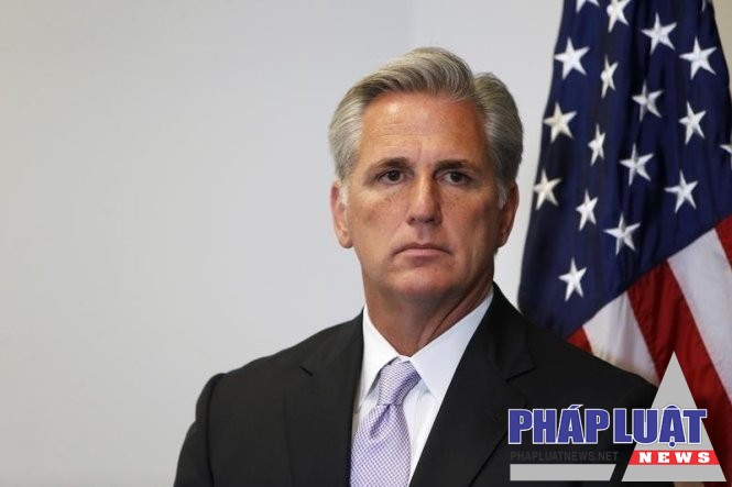 Lãnh đạo phe đa số tại Hạ viện Kevin McCarthy - Ảnh: Reuters