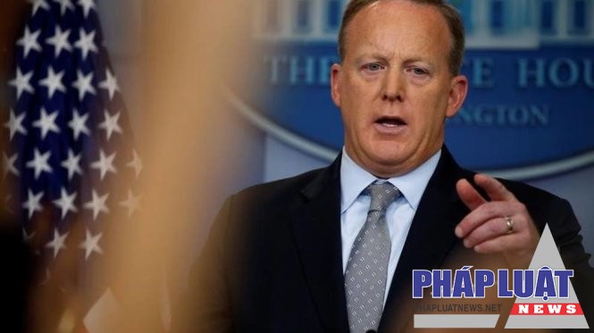 Thư ký báo chí Nhà Trắng Sean Spicer từ chức - Ảnh: Reuters