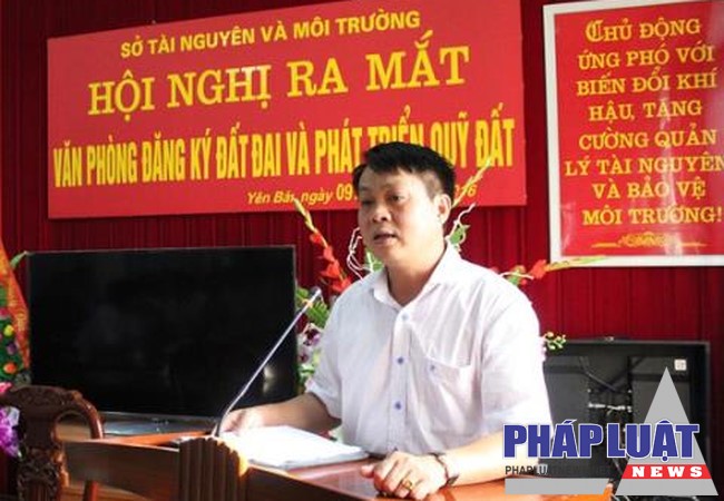 Ông Phạm Sỹ Quý- Giám đốc Sở Tài nguyên và Môi trường Yên Bái.