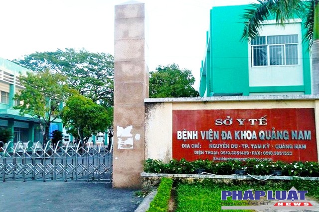 Bệnh viện đa khoa Quảng Nam - Ảnh: MẠNH TRƯỜNG